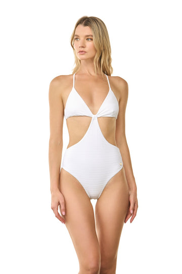 Enterizo Trikini Blanco Celia - 24048 - Dulzamara