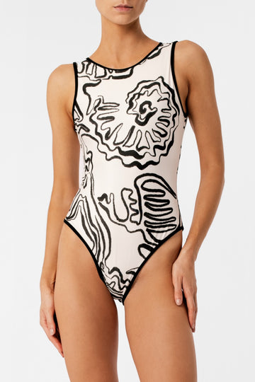 Enterizo Helena Marea White - 2473OF - Encantadore