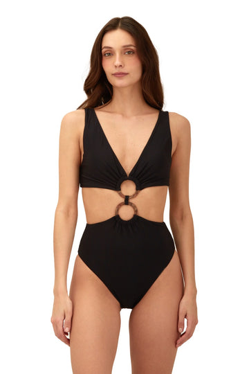 Enterizo Textured Wave Tag Eco White - O39001 - Malai