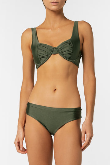 Bikini Top Varilla Pula Green - 2445T - Encantadore