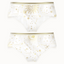 Panty Astral Blanco Cachetero - Ropa Interior