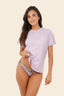 Camiseta Flowing Orchid Oversize - A75170 - Malai