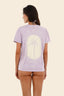 Camiseta Flowing Orchid Oversize - A75170 - Malai
