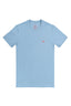 Camiseta Hombre Pique Azul Cerul - Redflag