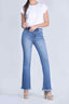 Jean Boot Cut Mid Rise Azul - 328
