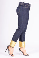 Jean Straight Leg Mid Rise Índigo - 24010320