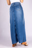 Falda Larga Denim Índigo - 24011602 - Project Denim