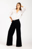 Pantalón Denim Pana Wide Leg High Rise Azul - 2402313 - Project Denim