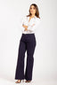 Pantalón Denim Wide Leg High Rise Azul - 2402332 - Project Denim