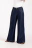 Pantalón Denim Wide Leg High Rise Índigo - 2402334 - Project Denim