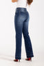 Jean Boot Cut Mid Rise Índigo - 2402371 - Project Denim