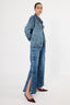 Pantalón Denim Wide Leg High Rise Índigo - 250232926- Project Denim