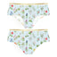 Panty Espiga Azul Cachetero - Ropa Interior