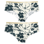 Panty Flor Negra Cachetero - Ropa Interior - Fidelina
