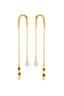 Aretes Pincelada En U - AR30120 - Lala Galeria