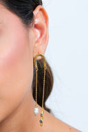 Aretes Pincelada En U - AR30120 - Lala Galeria