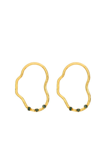 Aretes Pincelada Mancha Muralla - AR30135 - Lala Galeria