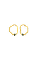 Aretes Pincelada Mancha Murral - AR3095 - Lala Galeria