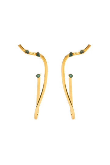 Aretes Pincelada Muralla - C30135 - Lala Galeria