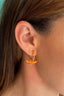 Aretes Candonga Corazón Alas - C7259