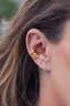 Earcuff Triple Sencillo Dorado - E1239