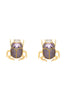 Aretes Topos Escarabajo De Lirio Amatista Amatista - ARI010D-8 - Senda