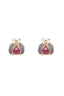 Aretes Topos Mariquita Ojo Gato Rubi-Alas Lilac - ARI085D-4 - Senda