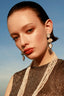Aretes Largos Gotas Halo Misi Opalo - ARI154D-1 - Senda