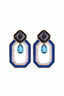 Aretes Mesmera Misi Azul Onyx - ARI168D-2 - Senda