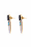 Aretes Mesmera Misi Azul Onyx - ARI168D-2 - Senda