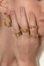 Anillo Enredo Hilo 2 Muralla - A44135 - Lala Galeria