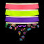 Kit Tanga Ropa Interior Neon