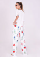 Camisa Pijama Mangas Azulina - Fidelina