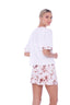 Camisa Pijama Mangas Ocre