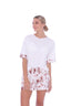 Camisa Pijama Mangas Ocre