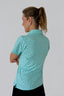 Camisa Deportiva Polo Azul Pepas Manga Corta - Volea