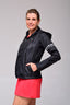 Chaqueta Deportiva Mujer Negra Reflectiva - Volea