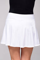 White Olympic Sports Skirt - Volley