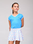 Falda Deportiva Niña Inquieta Azul - Volea