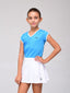 White Olympic Girl's Sports Skirt - Volley