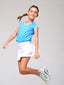 White Olympic Girl's Sports Skirt - Volley