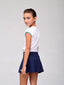 Falda Deportiva Niña Olímpica Navy - Volea