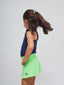 Neon Green Olympic Girl's Sports Skirt - Volley