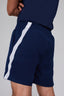 Men's Sports Shorts - Blue White Mesh - Volley