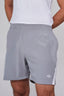 Pantaloneta Deportiva Hombre - Gris Malla Blanca - Volea