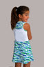 Vestido Niña Dinámica Print Azul - Volea