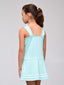 Vestido Niña Extrema Azul Turquí Linea Blanca - Volea