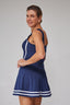Vestido Extrema Navy Línea Blanca - Volea