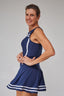 Vestido Extrema Navy Línea Blanca - Volea