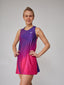 Pacifica Fuchsia Purple Dress - Volea